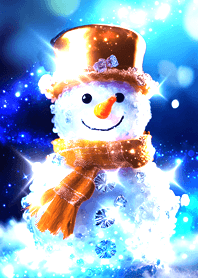 Lucky Snowman [orange]