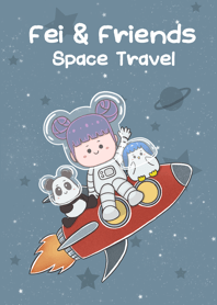 Fei and friend: Space Travel (Revised)