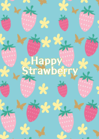 Happy Spring Strawberry　ミルキーミント
