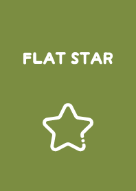 FLAT STAR - Grass Green