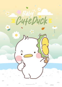 เจ้าลูกเป็ด เบบี้ x ดอกไม้ผลิ