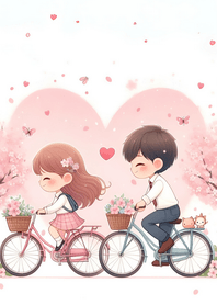 pink sakura blossom with you  JP18