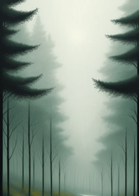 Mountain, Sea, and Moonlit Night 52c470