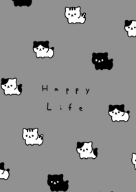 ちいさなねこ / グレーブラック