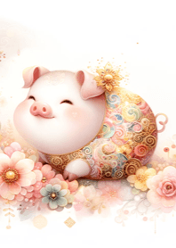 Year of Pig Lucky Theme 003!