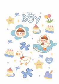 เบบี้บอยน่ารัก : สีฟ้าสดใส :D