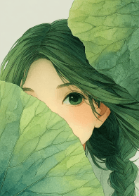 สายตาที่ซ่อนอยู่หลังใบไม้