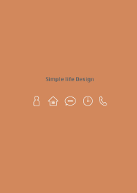 Simple life design -light-brown-