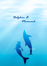 Dolphin & Mermaid by ichiyo