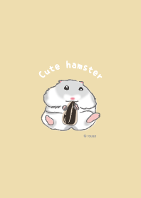 Cute hamster_yellow