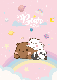 หมีสามตัว รุ้งสีชมพู