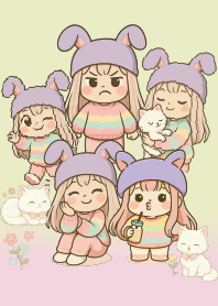 かわいい女の子美しい .