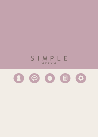 SIMPLE ICON-PINK- 5