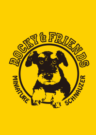 シュナウザー犬ロッキーと仲間たちリアル