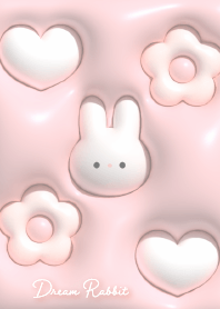 Peach pink Dream Rabbit07_2