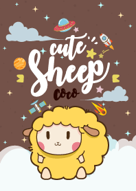 Cute Sheep Galaxy Coco