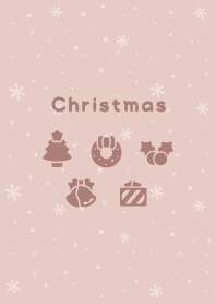 クリスマス6<ピンクオレンジ>