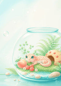 Peach Gecko Berry Cookie Fern