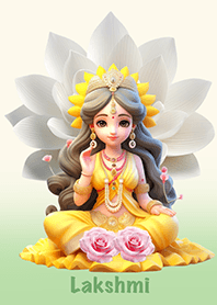 Lakshmi brings wealth, luck, wealth.