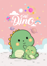Dinosaur Cute Pink
