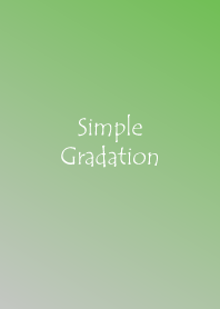 Simple Gradation -GREEN+GRAY-