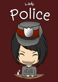 Cute Lady Police