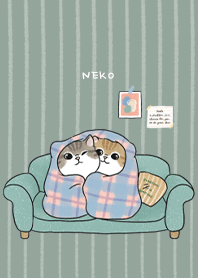 neko in love - dusty green