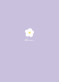 Simple Small Flower / Pale Purple