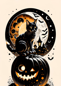 浮世絵万聖節猫 9b2D2f