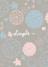 Adult flower pattern from Japan