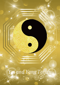 Yellow : Taijitu of Yin and Yang