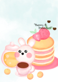 Breakfast & bunny (Pastel version)