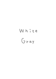 Simple .white gray.