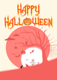 Halloween (warna Merah 01)