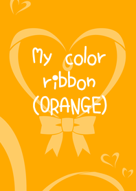 My color ribbon(ORANGE)