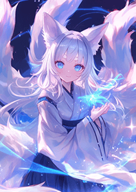 ✨冰雪の九尾狐女❤️