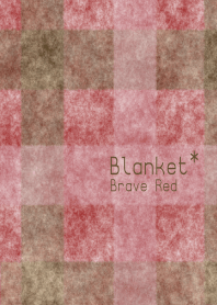 Blanket*Brave Red