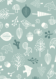 nordic forest [bluegray]
