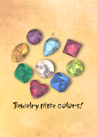 Jewelry nine colors!