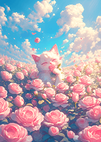 ゜＊薔薇の香りと猫のしあわせ＊゜