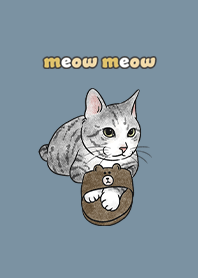 meowneko4 - pale denim
