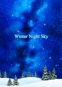 "Winter Night Sky" theme