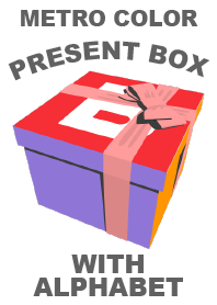 METRO COLOR PRESENT BOX (B)