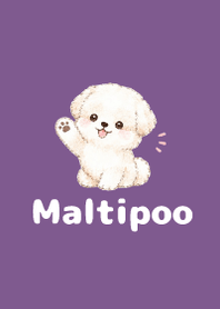 มอลทิพูสไตล์วาดมือ Purple 05