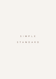 simple standard  - ivory