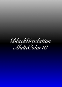 Multicolor gradation black No.4-18