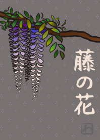 和柄13 (藤の花) + キャメル