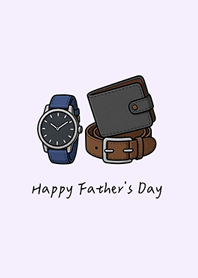Happy Father's Day,Dad(Romantic Purple)