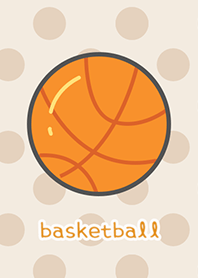 One basketball.