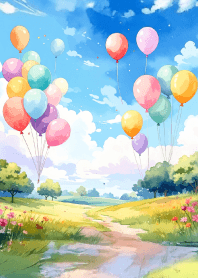 Balloons in the blue sky! Vol.2